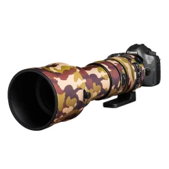 Easy Cover Lens Oak for Sigma 150-600mm f5-6.3 DG OS HSM Sport Brown Camouflage