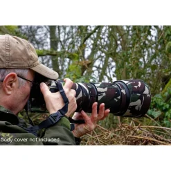 Easy Cover Lens Oak for Sigma 150-600mm f5-6.3 DG OS HSM Sport Black