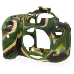 Easy Cover Silicone Skin for Canon 90D Camo Pattern
