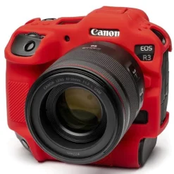 Easy Cover Silicone Skin for Canon EOS R3 Red