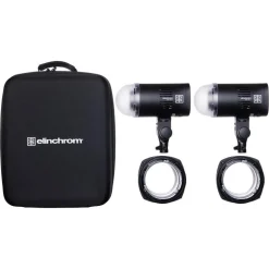 Elinchrom LED 100 C LED Light Dual Kit with Chargers