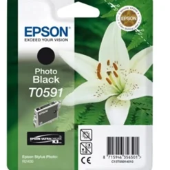 Epson Lilly Black Photo Ink - T059140 For R2400