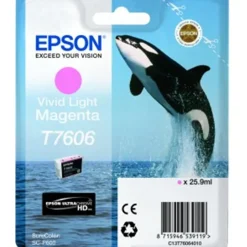 Epson Whale T7606 Vivid Light Magenta