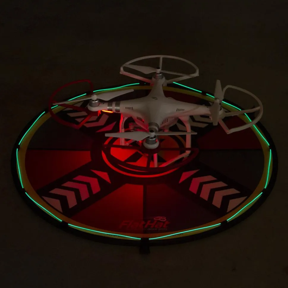 FlatHat Lighting Kit for 16 & 32 Drone Pad - Ice Blue