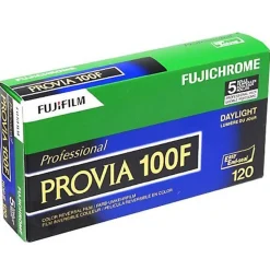 Fuji Provia 100F 120 5 pack