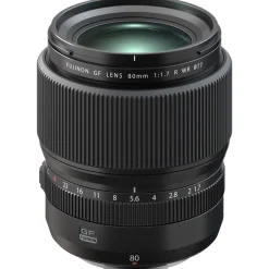 Fujifilm GF 80mm f1.7 R WR Medium Format Prime Lens