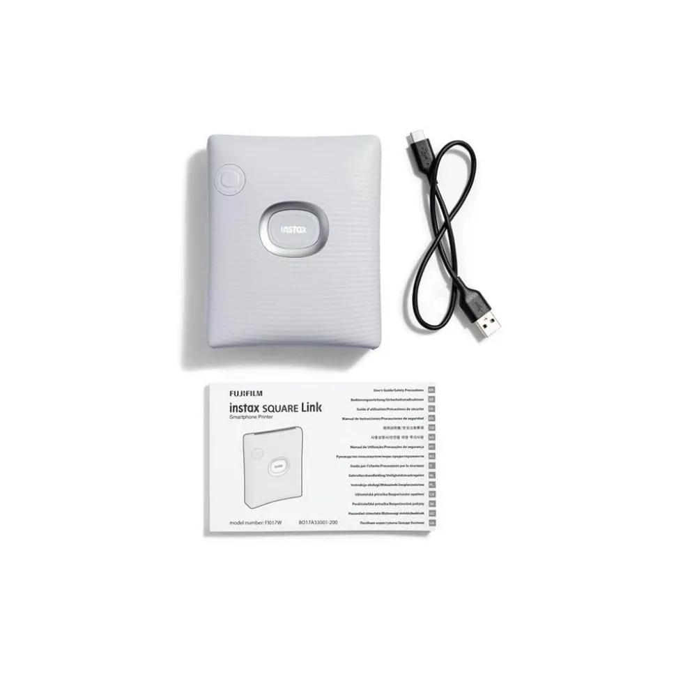 Fujifilm Instax Square Link Printer Ash White