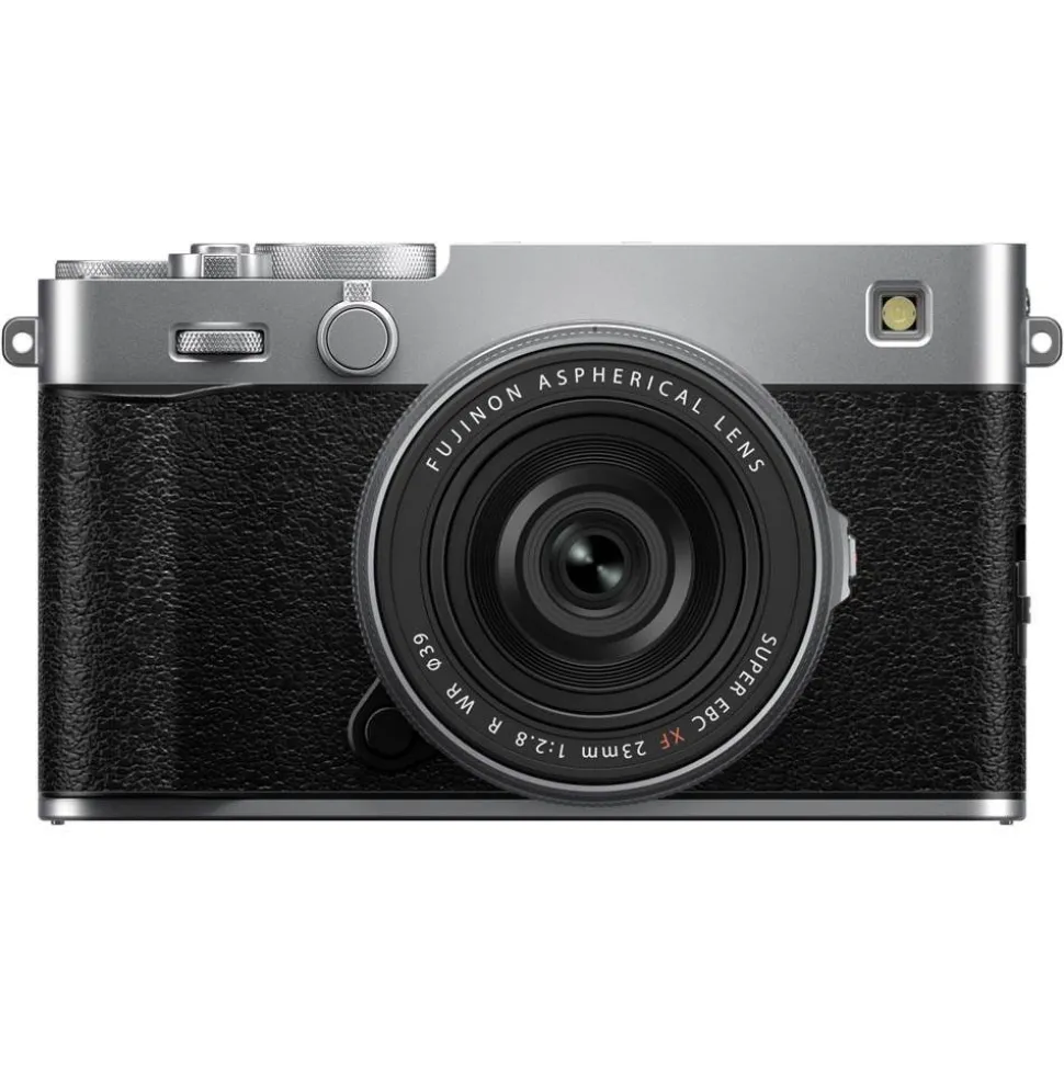 Fujifilm X-E5 Camera with XF 23mm f/2.8 Lens Kit Silver
