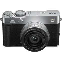 Fujifilm X-E5 Camera with XF 23mm f/2.8 Lens Kit Silver