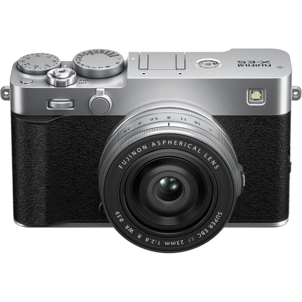 Fujifilm X-E5 Camera with XF 23mm f/2.8 Lens Kit Silver