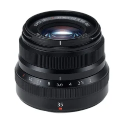 Fujifilm XF 35mm f2 R WR Standard Prime Lens Black