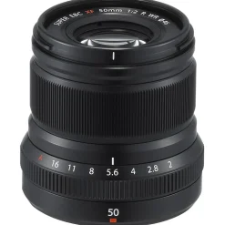 Fujifilm XF 50mm f2 R WR Standard Prime Lens Black