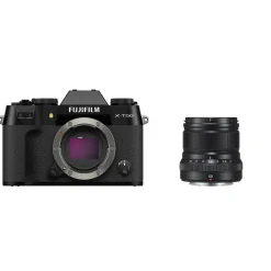 Fujifilm X-T50 Black Camera with XF 50mm f/2 Black Lens