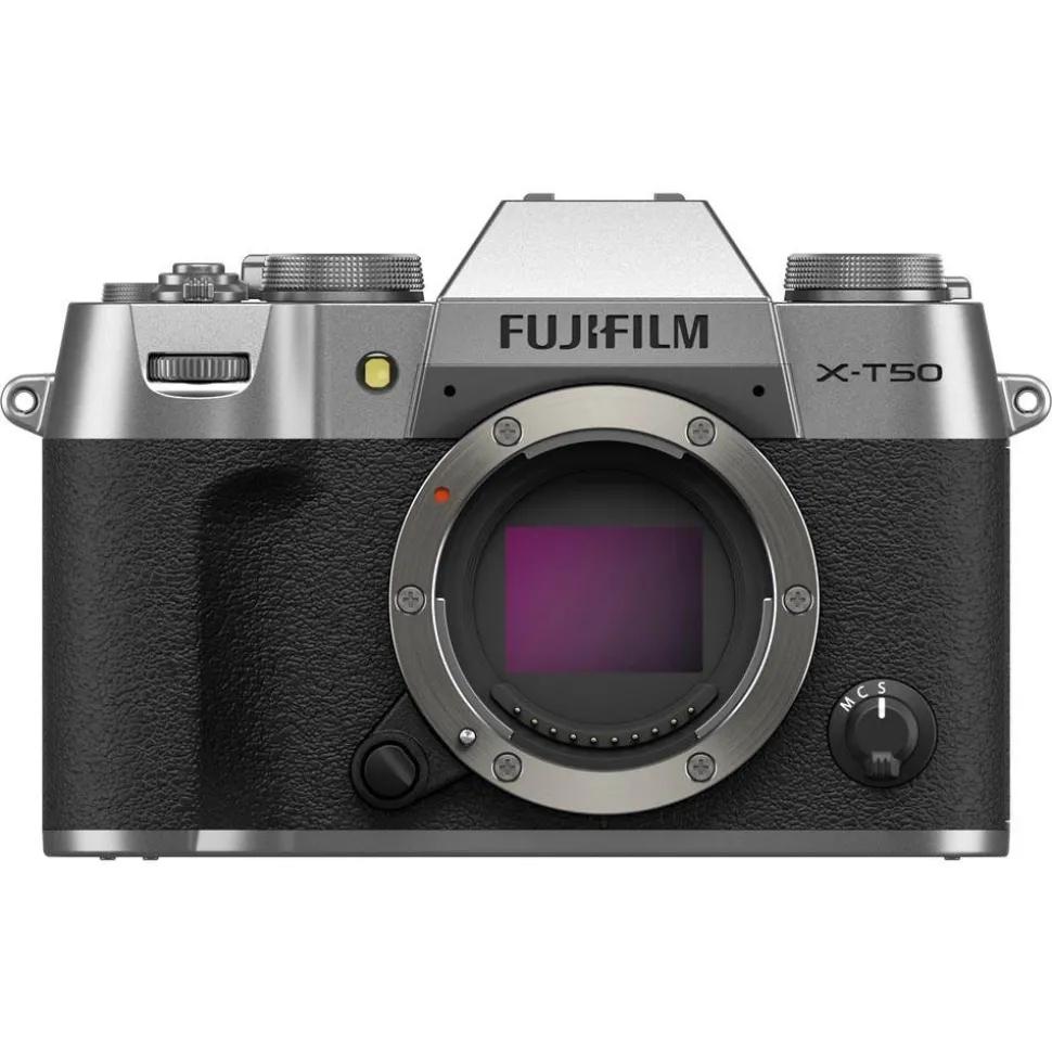 Fujifilm X-T50 Digital Camera Body Silver