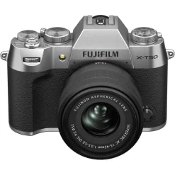 Fujifilm X-T50 Silver with XC 15-45mm f/3.5-5.6 Lens Kit