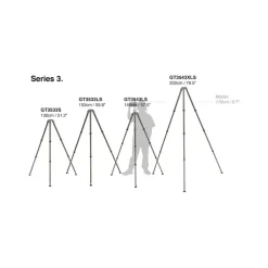 Gitzo GT3543XLS Systematic Series 3 4-Section Extra Long Carbon Tripod