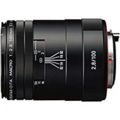 HD Pentax-D FA Macro 100mm f/2.8 ED AW Lens Black