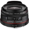 HD Pentax-DA 15mm f/4 ED AL Limited Lens Black