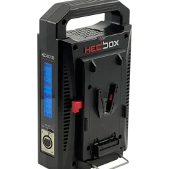 Hedbox Intelligent Digital Dual LCD Battery Charger for V-Mount Batteries