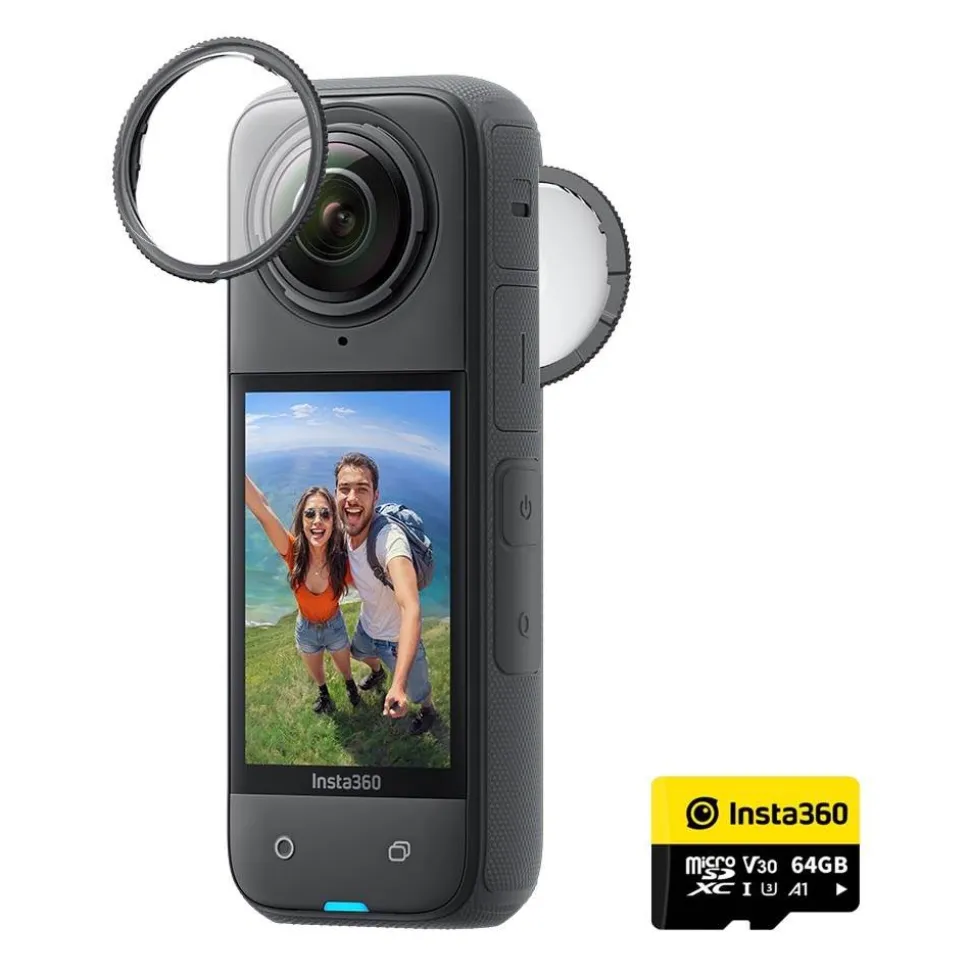 Insta360 X4 with 64GB Memory Card Bundle
