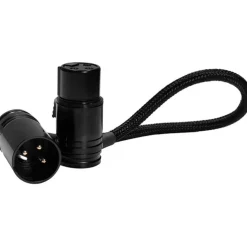 Kondor Blue Dual Male XLR To Female XLR Audio Y Splitter Cable