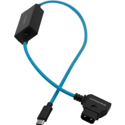 Kondor Blue 16-Inch D-Tap to USB-C Power Delivery Cable for R5C/FX3