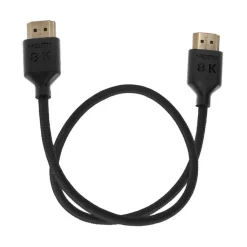 Kondor Blue 8K HDMI 2.1 Cable for On-Camera Monitors 17-in Black