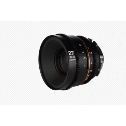 Laowa Nanomorph 27mm T2.8 1.5x S35 Anamorphic Lens Amber Flare PL/EF