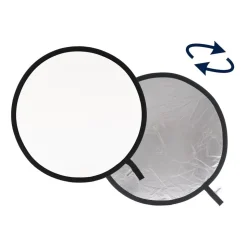 Lastolite Collapsible Reflector 50cm Silver/White LL LR2031