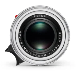 Leica APO Summicron M 50mm f/2 ASPH Lens Silver Anodised