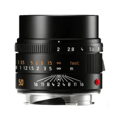 Leica APO Summicron M 50mm f/2 ASPH Lens Black Anodised