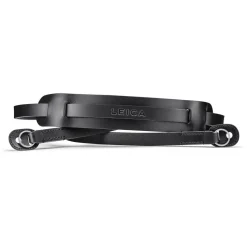 Leica M11-D Carrying Strap with Shoulder Pad Black Leather
