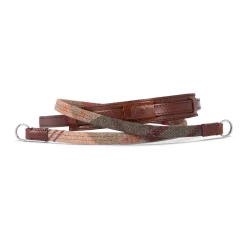 Leica Neck Strap Lifestyle Leather/Check Fabric