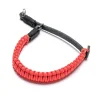 Leica Paracord Handstrap Black/Red by COOPH
