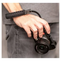 Leica Paracord Handstrap Black/Black by COOPH