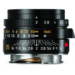 Leica Summicron M 35mm f/2 ASPH Lens Black Anodised