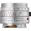 Leica Summicron M 35mm f/2 ASPH Lens Silver Anodised