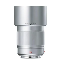 Leica Summilux TL 35mm f/1.4 ASPH Lens Silver Anodised