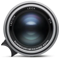Leica Summilux-M 50mm f/1.4 ASPH Lens Silver