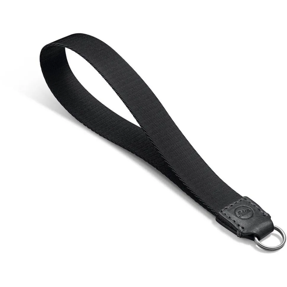 Leica Wrist Strap Fabric and Leather Black