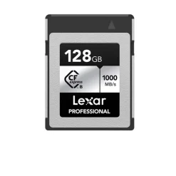 Lexar 128GB Professional 1000MB/s CFexpress Type B Card Silver