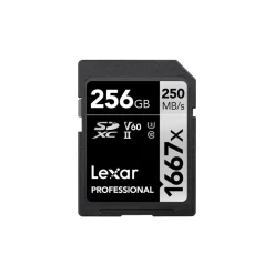 Lexar 256GB UHS-II SDXC 250MB/s 1667x