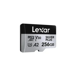 Lexar microSDXC Silver Plus UHS-1 256GB V30 R205/W150MB/s
