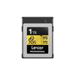 Lexar Professional GOLD 1TB CFexpress 4.0 Type B Card (3600MB/Sec)