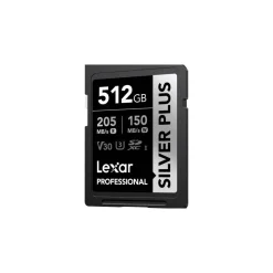 Lexar SD Silver Plus UHS-1 512GB V30 R205/W150MB/s