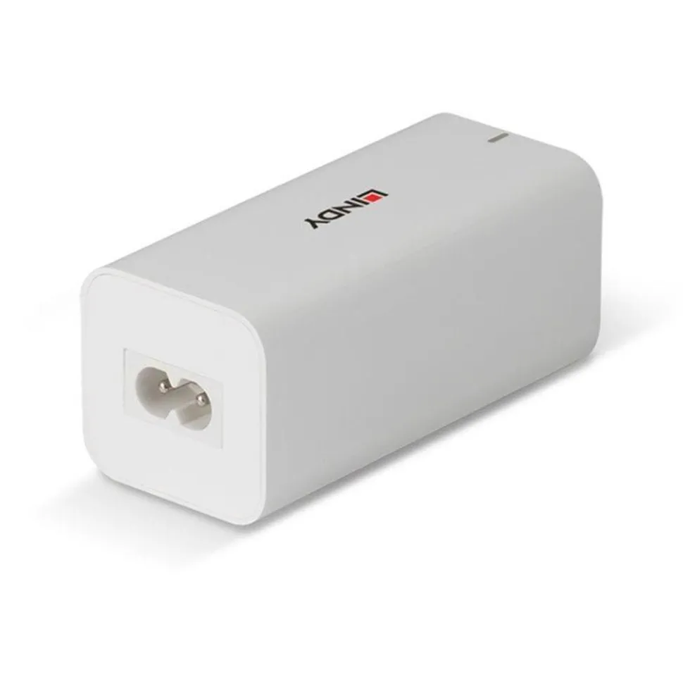 Lindy 100W 4-Port USB Type A & C GaN Wall Charger