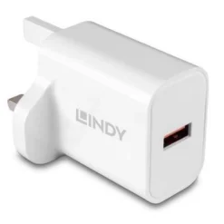 Lindy 18W USB Type A Wall Charger