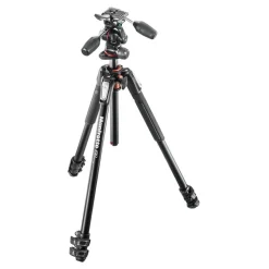 Manfrotto MK190XPRO3-3W 190 XPRO 3 Section Aluminium Tripod with XPRO 3-Way Head