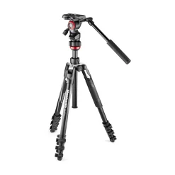 Manfrotto MVKBFRL-LIVE Befree Live Aluminium Leg Lock Tripod Kit