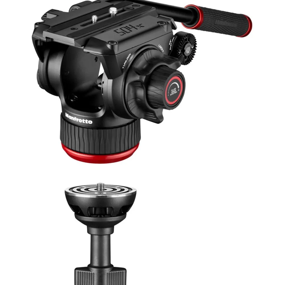 Manfrotto 504X & CF Twin MS